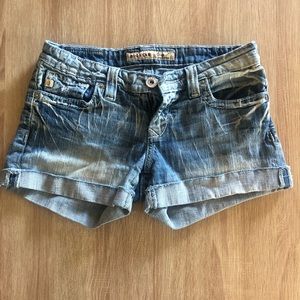 Low Rise Jean Shorts Size 28